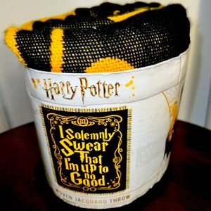 Harry Potter Woven Jacquard Throw Blanket